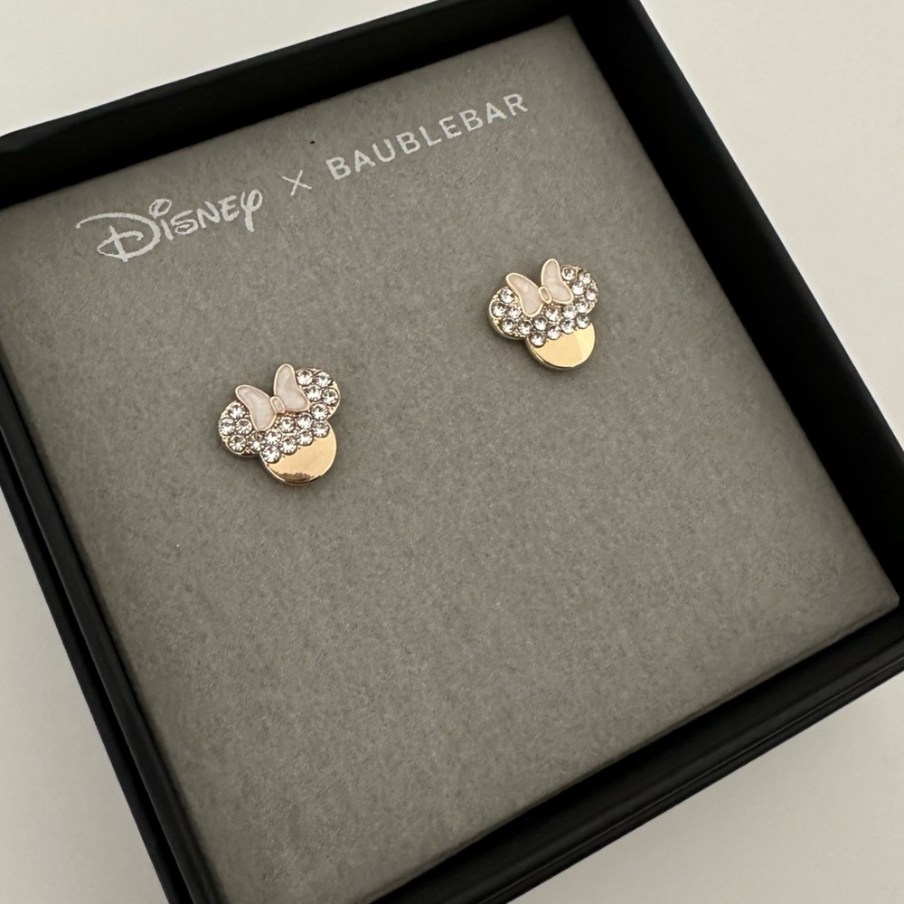 Disney x Bauble Bar Minnie Mouse Earrings - Brand new